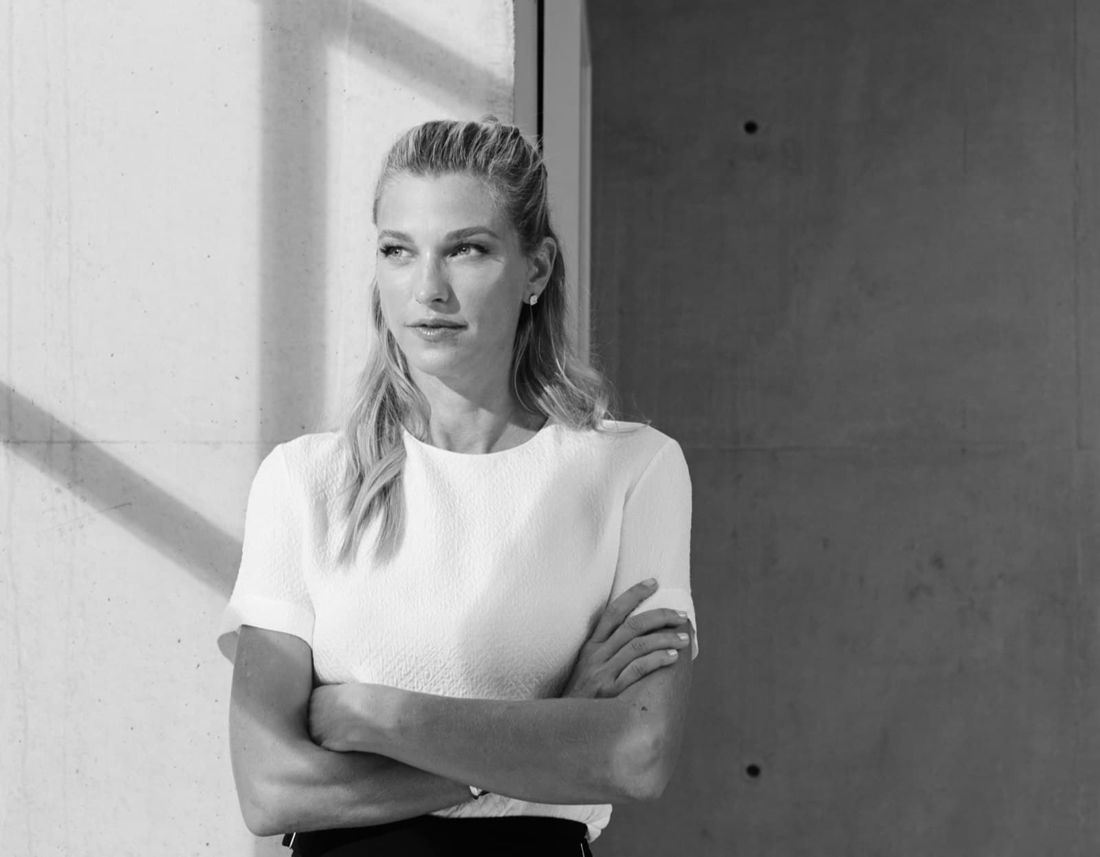 Editorial portrait of Nicole Junkerman, author of this meditation and mental health journal